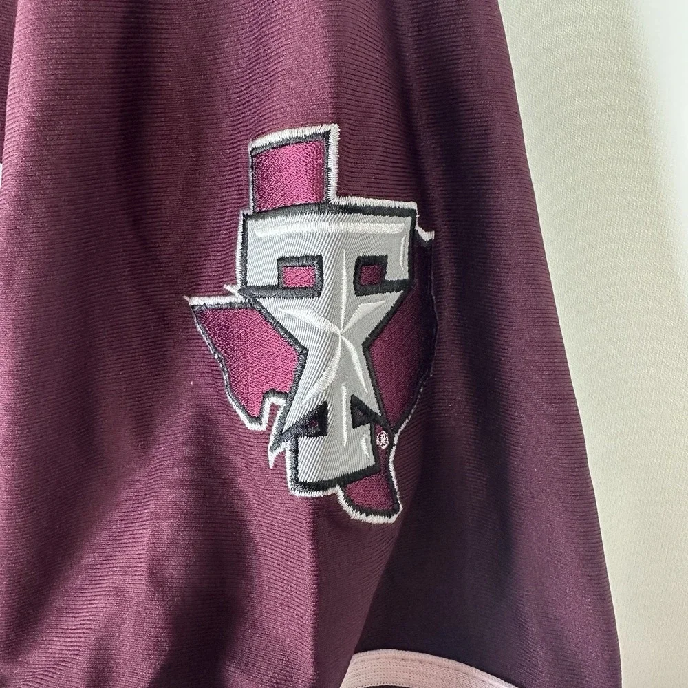 NWT Texas A&M Aggies Baseball‎ Jersey Mens XL Red 12th Man Adidas Polyester NCAA